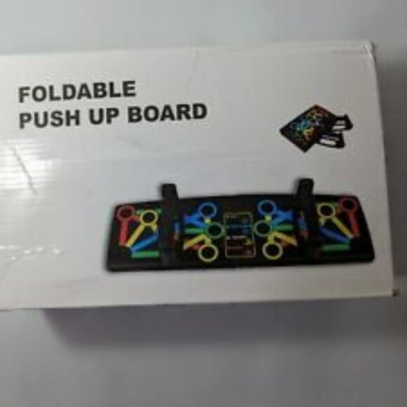NEW- 14 in 1 Push Up Board Portable Foldable Workout Gym Chest Training (No Bag) - Picture 1 of 7